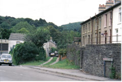 
Lower tinplate works, Railway to Upper works, Abercarn, July 2003